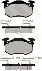 Комплект тормозных колодок, дисковый тормоз Brake ENGINEERING PA352