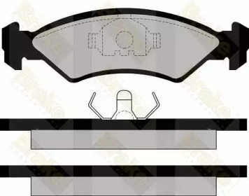 Комплект тормозных колодок Brake ENGINEERING PA353