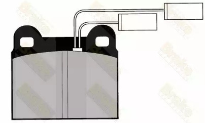 Комплект тормозных колодок, дисковый тормоз Brake ENGINEERING PA425