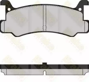 Комплект тормозных колодок, дисковый тормоз Brake ENGINEERING PA460