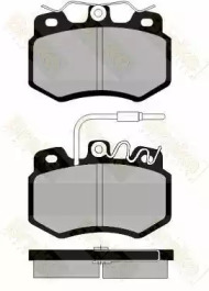 Комплект тормозных колодок Brake ENGINEERING PA472