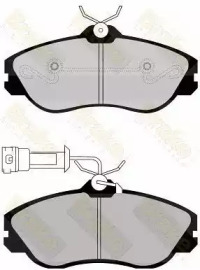 Комплект тормозных колодок, дисковый тормоз Brake ENGINEERING PA506