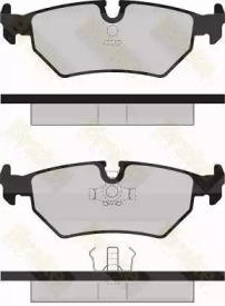 Комплект тормозных колодок, дисковый тормоз Brake ENGINEERING PA707