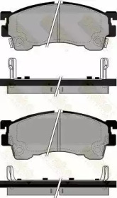 Комплект тормозных колодок Brake ENGINEERING PA768