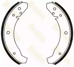 Комплект тормозных колодок Brake ENGINEERING SH1025