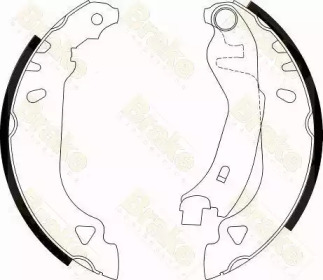 Комплект тормозных колодок Brake ENGINEERING SH1269