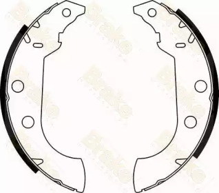 Комплект тормозных колодок Brake ENGINEERING SH1272