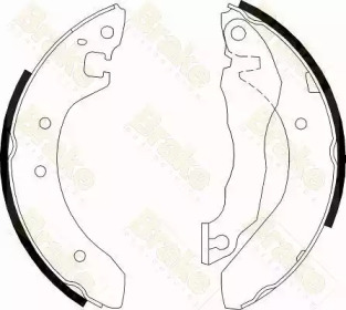 Комплект тормозных колодок Brake ENGINEERING SH2176