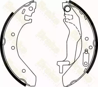 Комплект тормозных колодок Brake ENGINEERING SH2246