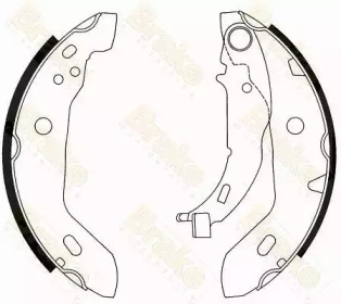 Комплект тормозных колодок Brake ENGINEERING SH2511