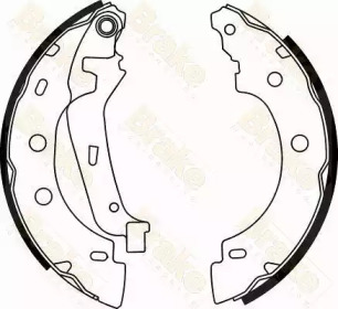 Комплект тормозных колодок Brake ENGINEERING SH2547