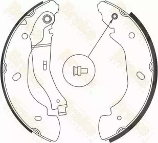 Комплект тормозных колодок Brake ENGINEERING SH2583