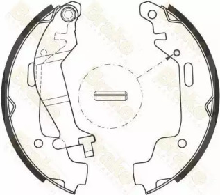 Комплект тормозных колодок Brake ENGINEERING SH2599