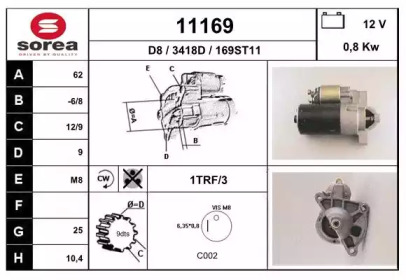 Стартер EAI 11169