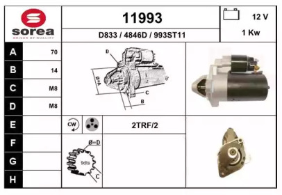 Стартер EAI 11993