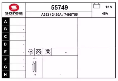 Генератор EAI 55749