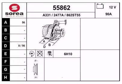 Генератор EAI 55862