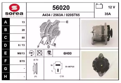 Генератор EAI 56020