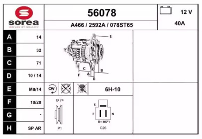 Генератор EAI 56078