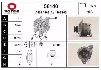 Генератор EAI 56140