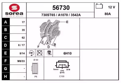 Генератор EAI 56730