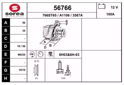 Генератор EAI 56766