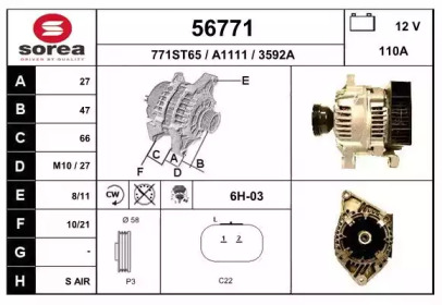 Генератор EAI 56771