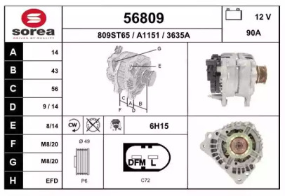 Генератор EAI 56809