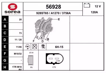 Генератор EAI 56928