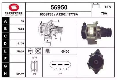 Генератор EAI 56950