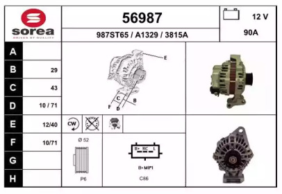 Генератор EAI 56987