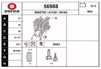 Генератор EAI 56988