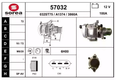 Генератор EAI 57032