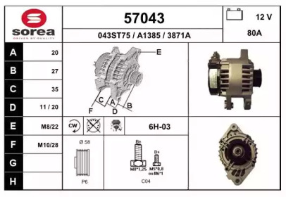 Генератор EAI 57043