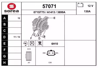 Генератор EAI 57071