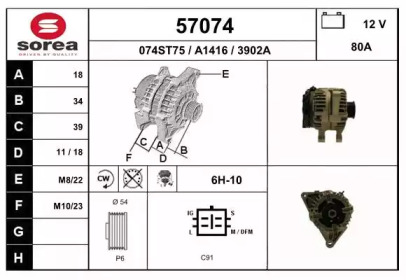 Генератор EAI 57074