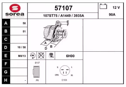 Генератор EAI 57107