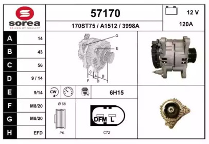 Генератор EAI 57170