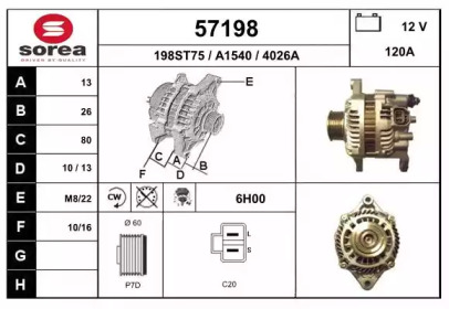 Генератор EAI 57198