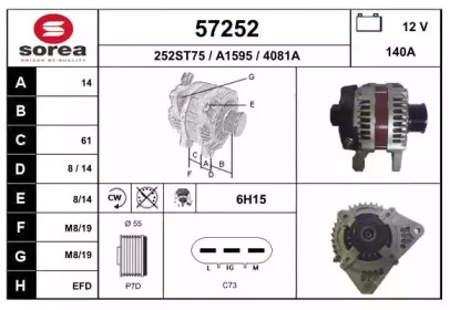 Генератор EAI 57252