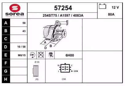 Генератор EAI 57254