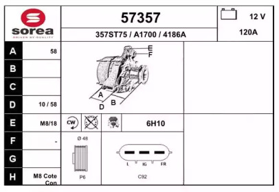 Генератор EAI 57357