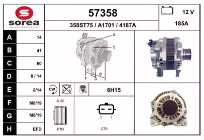 Генератор EAI 57358