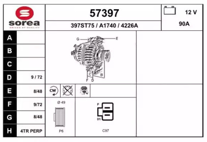 Генератор EAI 57397