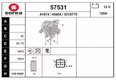 Генератор EAI 57531