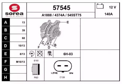 Генератор EAI 57545