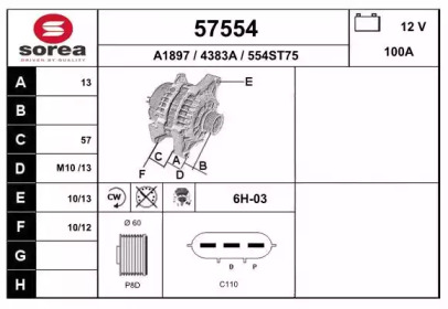 Генератор EAI 57554