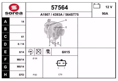 Генератор EAI 57564