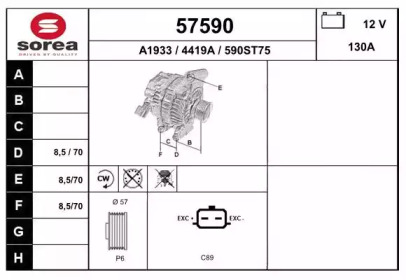 Генератор EAI 57590