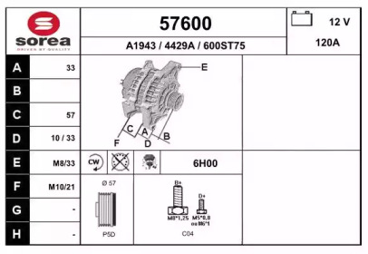 Генератор EAI 57600